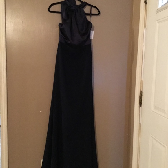 After Six Sweetheart Neck Evening Gown in Sky Blue, Size 6